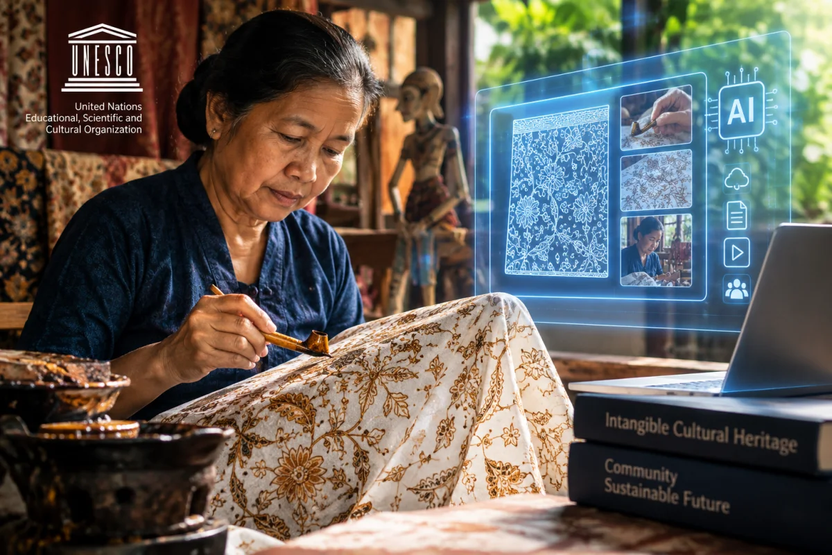 UNESCO Dorong Pemanfaatan AI untuk Melestarikan Warisan Budaya, Bukan Menggantikan Pelakunya