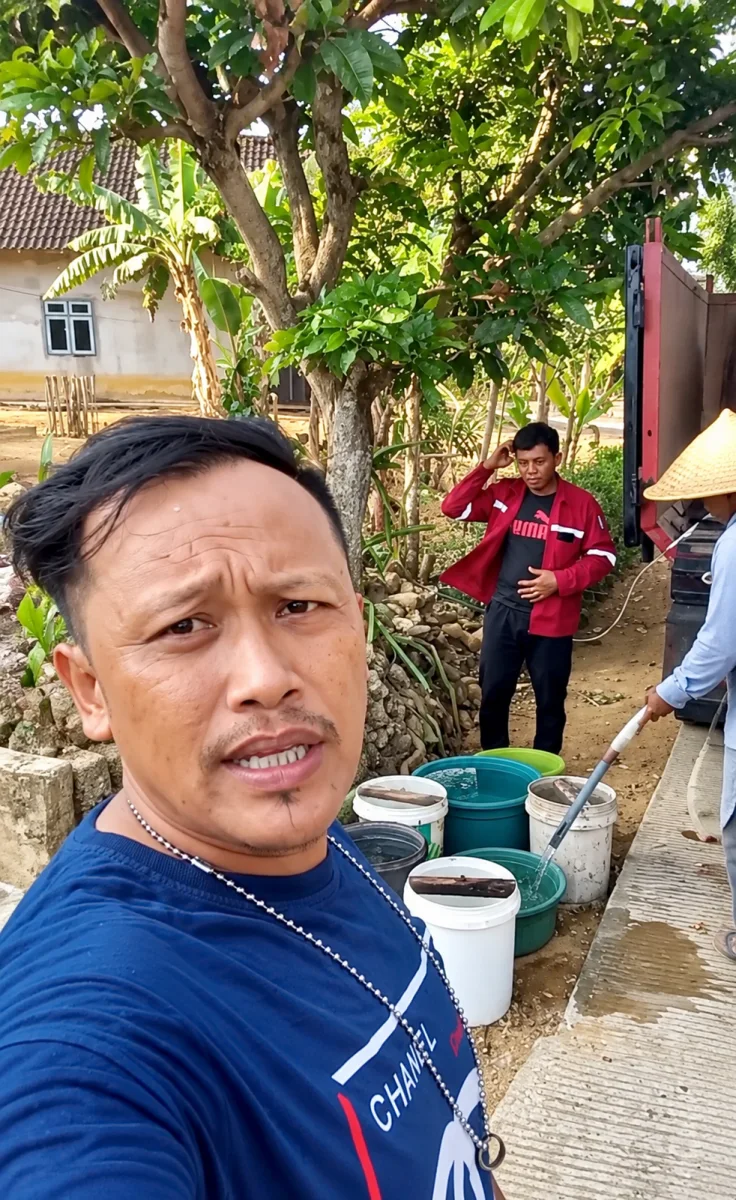 Donomulyo Farm Salurkan Air Bersih untuk Warga Terdampak Kekeringan di Sumberoto